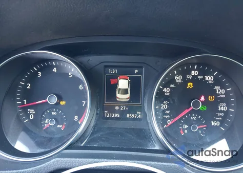 2017 Volkswagen Passat 1.8T Se из США, поврежденный, VIN 1VWGT7A35HC072522